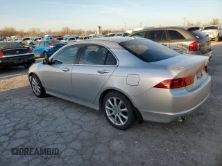 2008 Acura TSX Nav with VIN JH4CL96928C004574, listed as a Copart auction lot 49496135 with 257,168 mi miles and Salvage Title. Bid and sale history available at carsss.com. Image 2.