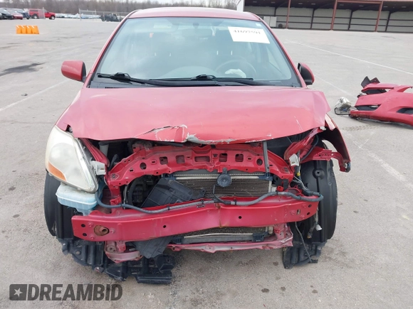 2008 Toyota Yaris with VIN JTDBT903181225158, listed as a IAAI auction lot 41697591 with 121,065 mi miles. Bid and sale history available at carsss.com. Image 6.