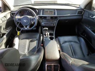 2016 Kia Optima SX Turbo with VIN 5XXGW4L22GG008109, listed as a Copart auction lot 49896805 with 111,822 mi miles and Salvage title. Bid and sale history available at DreamBid. Image 8.