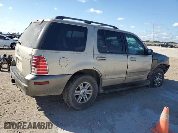 2004 Mercury Mountaineer Convenience with VIN 4M2ZU66W04UJ01395, listed as a Copart auction lot 44221375 with 180,511 mi miles and Salvage title. Bid and sale history available at DreamBid. Image 3.
