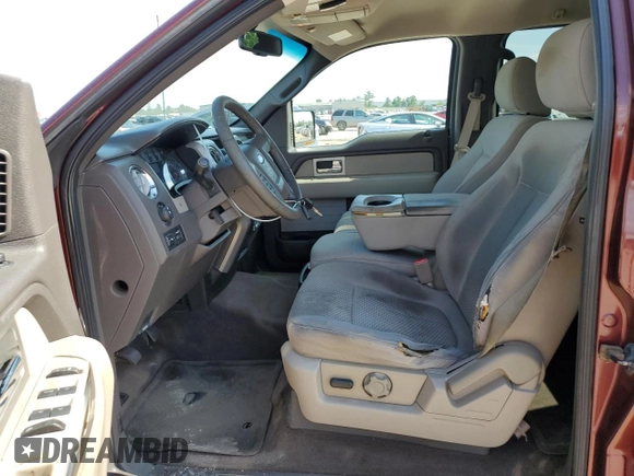 2010 Ford F-150 XL with VIN 1FTEW1C87AFD03660, listed as a Copart auction lot 53925855 with 252,174 mi miles and Clean Title. Bid and sale history available at DreamBid. Image 7.