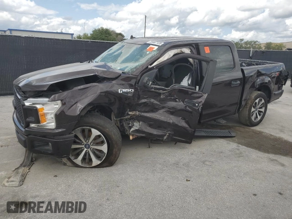 2020 Ford F-150 XL with VIN 1FTEW1CP2LKD05513, listed as a Copart auction lot 59467125 with Not provided miles and Clean title. Bid and sale history available at DreamBid. Image 1.