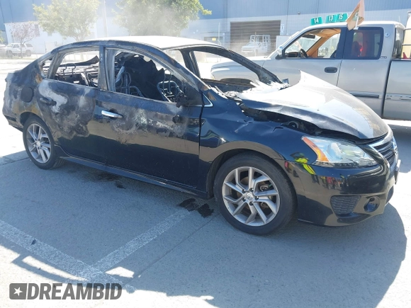 2013 Nissan Sentra S with VIN 3N1AB7AP0DL760606, listed as a IAAI auction lot 41781657 with Not Provided miles and . Bid and sale history available at DreamBid. Image 1.