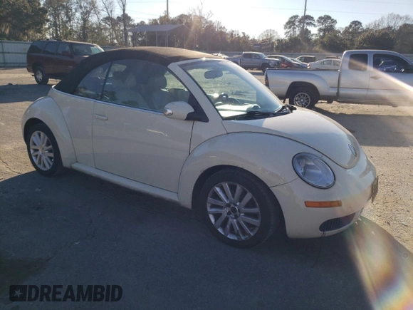 2009 Volkswagen Beetle S with VIN 3VWRF31Y89M409768, listed as a Copart auction lot 88046085 with 150,988 mi miles and Salvage title. Bid and sale history available at DreamBid. Image 4.