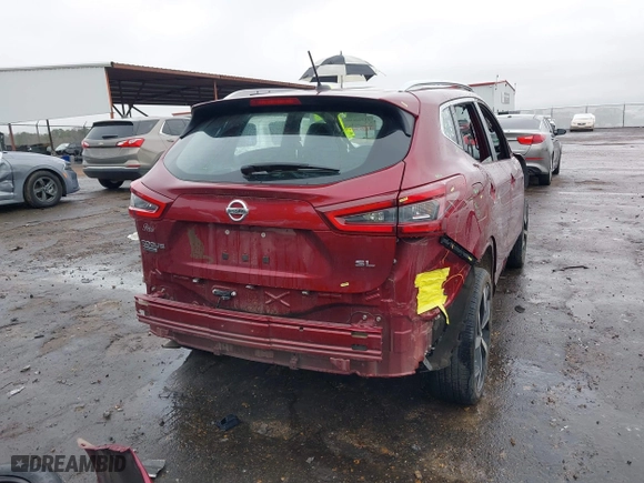 2022 Nissan Rogue Sport SL with VIN JN1BJ1CV5NW349942, listed as a IAAI auction lot 41353695 with 43,016 mi miles. Bid and sale history available at carsss.com. Image 6.
