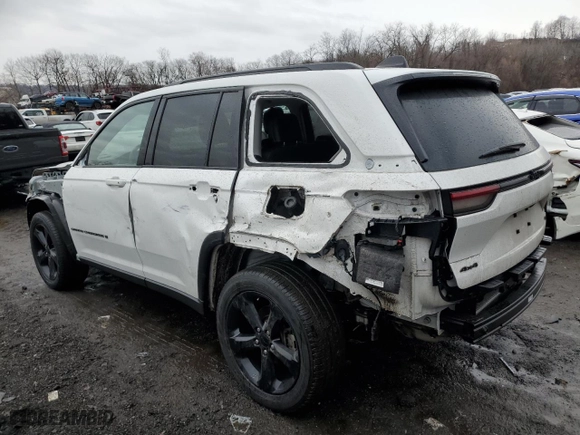2023 Jeep Grand Cherokee Limited with VIN 1C4RJHBG1PC501985, listed as a Copart auction lot 46692565 with 55,476 mi miles and Salvage Title. Bid and sale history available at carsss.com. Image 2.
