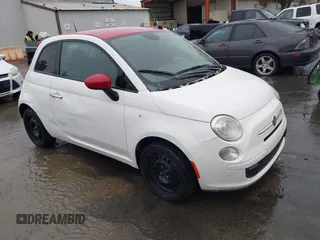 2015 FIAT 500 Pop with VIN 3C3CFFAR3FT612592, listed as a IAAI auction lot 41573901 with 79,159 mi miles and . Bid and sale history available at DreamBid. Image 1.