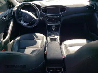 2018 Hyundai Ioniq Limited with VIN KMHC05LC5JU067134, listed as a Copart auction lot 57309375 with 105,242 mi miles and Salvage title. Bid and sale history available at DreamBid. Image 8.