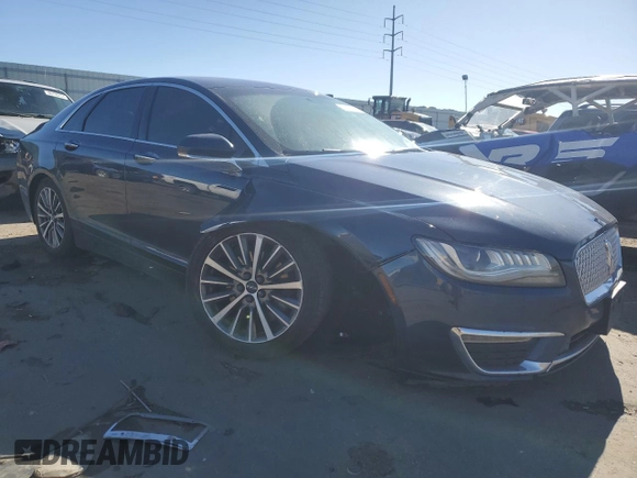 2017 Lincoln MKZ Select with VIN 3LN6L5C97HR662576, listed as a Copart auction lot 80925724 with 67,956 mi miles and Salvage Title. Bid and sale history available at carsss.com. Image 4.