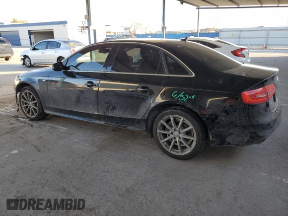 2014 Audi A4 Premium Plus with VIN WAUEFAFLXEN011719, listed as a Copart auction lot 89273005 with 118,529 mi miles and Salvage Title. Bid and sale history available at carsss.com. Image 2.
