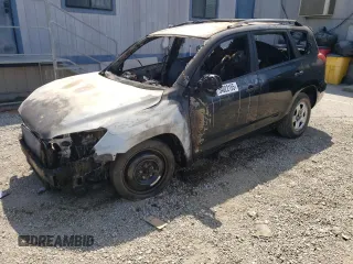 2007 Toyota RAV4 with VIN JTMZD33V676024802, listed as a Copart auction lot 54022155 with 0 mi miles and Salvage Title. Bid and sale history available at carsss.com. Image 1.