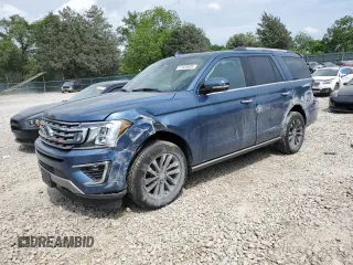 2020 Ford Expedition Limited with VIN 1FMJU2AT3LEA01627, listed as a Copart auction lot 57405605 with 81,889 mi miles and Salvage title. Bid and sale history available at DreamBid. Image 1.