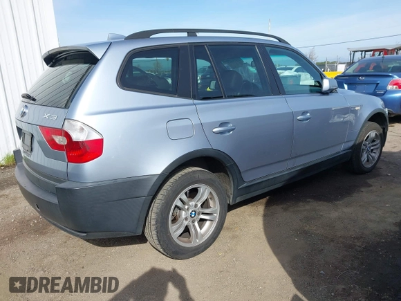 2004 BMW X3 3.0i with VIN WBXPA93414WC31951, listed as a IAAI auction lot 41818883 with 181,823 mi miles. Bid and sale history available at carsss.com. Image 4.