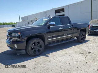 2017 Chevrolet Silverado 1500 LTZ with VIN 1GCVKSEC5HZ149848, listed as a Copart auction lot 54541825 with 104,291 mi miles and Salvage Title. Bid and sale history available at DreamBid. Image 1.