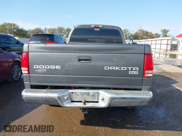2004 Dodge Dakota SLT with VIN 1D7HG42N44S618405, listed as a IAAI auction lot 40895893 with 172,324 mi miles. Bid and sale history available at carsss.com. Image 16.