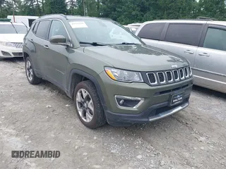 2020 Jeep Compass Limited with VIN 3C4NJDCB2LT127296, listed as a IAAI auction lot 42555235 with 105,259 mi miles and . Bid and sale history available at DreamBid. Image 1.