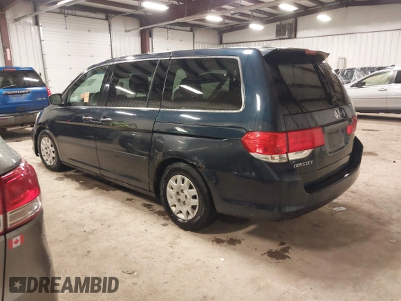 2009 Honda Odyssey LX z VIN 5FNRL38229B042383, wystawiony jako IAAI lot #42080457 z przebiegiem 195 653 mil mil oraz . Historia ofert i sprzedaży dostępna na DreamBid. Obrazek 3.