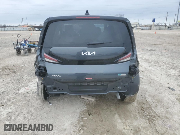 2024 Kia Soul EX with VIN KNDJ33AU5R7921312, listed as a Copart auction lot 46364945 with 7,408 mi miles and Salvage Title. Bid and sale history available at carsss.com. Image 6.