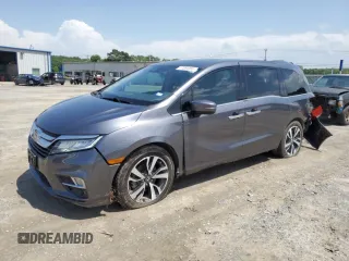 2019 Honda Odyssey Elite с VIN 5FNRL6H99KB119478, выставлен на аукционе Copart как лот 57094355 с пробегом 118 868 миль миль и Списание • Salvage title. История ставок и продаж доступна на DreamBid. Изображение 1.