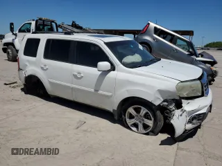 2012 Honda Pilot EX-L with VIN 5FNYF3H66CB027012, listed as a Copart auction lot 53915295 with Not provided miles and Clean title. Bid and sale history available at DreamBid. Image 4.