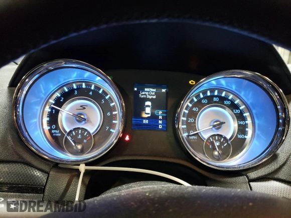 2013 Chrysler 300 with VIN 2C3CCABT9DH672436, listed as a Copart auction lot 86323234 with 95,579 mi miles and Salvage Title. Bid and sale history available at carsss.com. Image 9.
