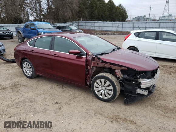 2016 Chrysler 200 LX with VIN 1C3CCCFB6GN196980, listed as a Copart auction lot 50493115 with 144,795 mi miles and Clean Title. Bid and sale history available at carsss.com. Image 4.