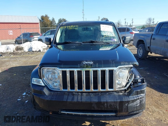 2008 Jeep Liberty Limited with VIN 1J8GN58K08W288431, listed as a IAAI auction lot 41399203 with 133,180 mi miles and . Bid and sale history available at carsss.com. Image 12.