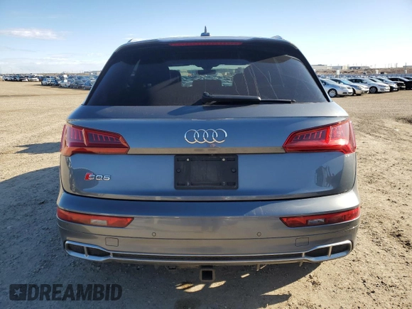 2018 Audi SQ5 Prestige with VIN WA1C4AFY4J2141027, listed as a Copart auction lot 52937395 with 186,813 mi miles and Clean Title. Bid and sale history available at carsss.com. Image 6.