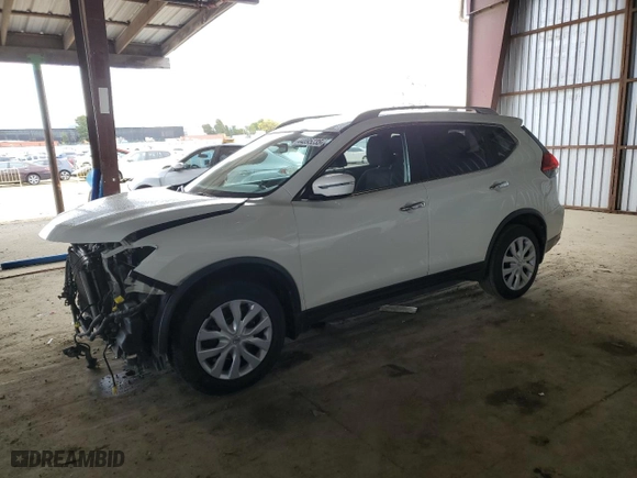 2017 Nissan Rogue SL with VIN JN8AT2MT1HW142706, listed as a Copart auction lot 44895235 with 198,581 mi miles and Salvage Title. Bid and sale history available at carsss.com. Image 1.