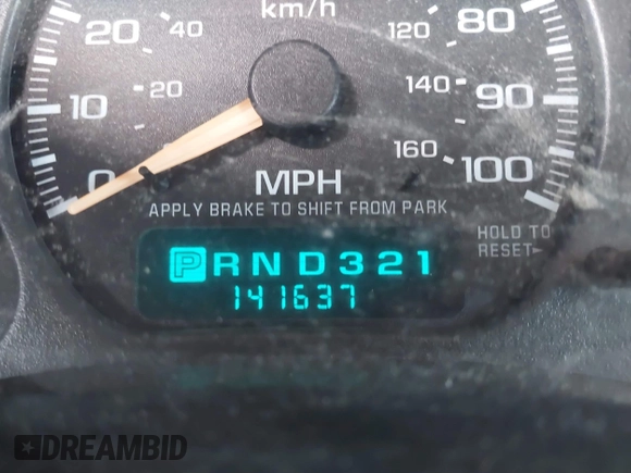 2002 Chevrolet Tahoe Z71 with VIN 1GNEK13Z32R237152, listed as a IAAI auction lot 41855170 with 141,637 mi miles. Bid and sale history available at carsss.com. Image 15.