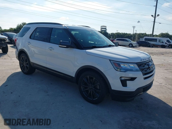 2018 Ford Explorer XLT with VIN 1FM5K7DH0JGB04338, listed as a IAAI auction lot 39979050 with 40,188 mi miles and . Bid and sale history available at DreamBid. Image 1.