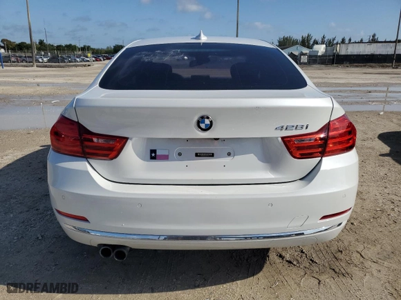 2016 BMW 4 Series 428i with VIN WBA4A9C58GG505759, listed as a Copart auction lot 51454595 with 100,155 mi miles and Clean Title. Bid and sale history available at carsss.com. Image 6.