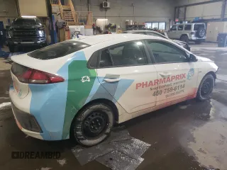 2020 Hyundai Ioniq SE with VIN KMHC75LC2LU241255, listed as a Copart auction lot 88332055 with 164,112 mi miles and Salvage Title. Bid and sale history available at DreamBid. Image 3.