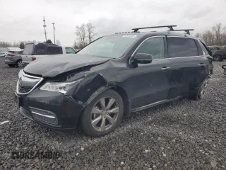 2016 Acura MDX Advance z VIN 5FRYD4H97GB030818, wystawiony jako Copart lot #48949045 z przebiegiem 74 654 mil mil oraz Szkoda całkowita • Salvage title. Historia ofert i sprzedaży dostępna na DreamBid. Obrazek 1.