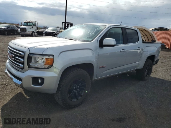 2017 GMC Canyon 4WD SLE with VIN 1GTG6CEN5H1259799, listed as a Copart auction lot 86647814 with 73,833 mi miles and Salvage Title. Bid and sale history available at carsss.com. Image 1.