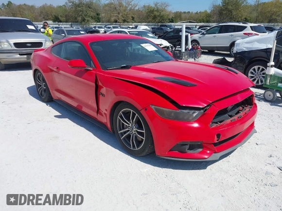 2015 Ford Mustang GT with VIN 1FA6P8CF8F5423611, listed as a IAAI auction lot 41915158 with 132,935 mi miles and . Bid and sale history available at carsss.com. Image 1.