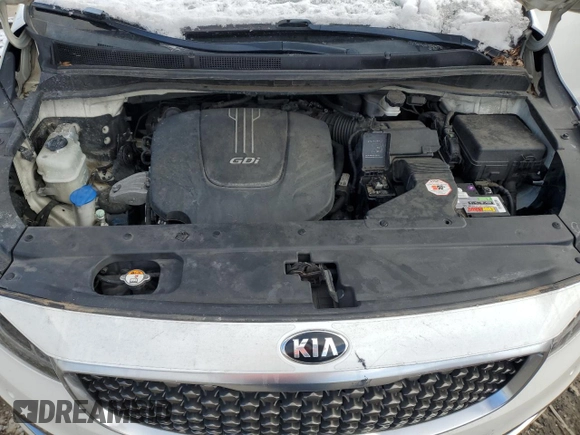 2015 Kia Sedona SX-L with VIN KNDME5C18F6032334, listed as a Copart auction lot 46107985 with 246,339 mi miles and Clean Title. Bid and sale history available at DreamBid. Image 12.