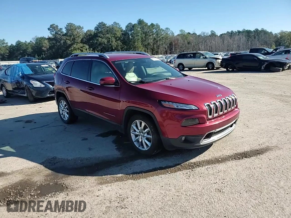 2017 Jeep Cherokee Limited with VIN 1C4PJLDB6HW518129, listed as a Copart auction lot 81002474 with 80,820 mi miles and Salvage title. Bid and sale history available at DreamBid. Image 11.