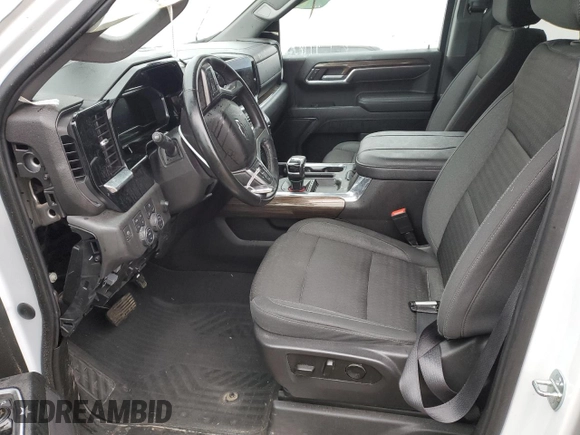 2023 Chevrolet Silverado 1500 LT Trail Boss with VIN 3GCUDFEDXPG339200, listed as a Copart auction lot 44364945 with 45,293 mi miles and Salvage Title. Bid and sale history available at DreamBid. Image 7.
