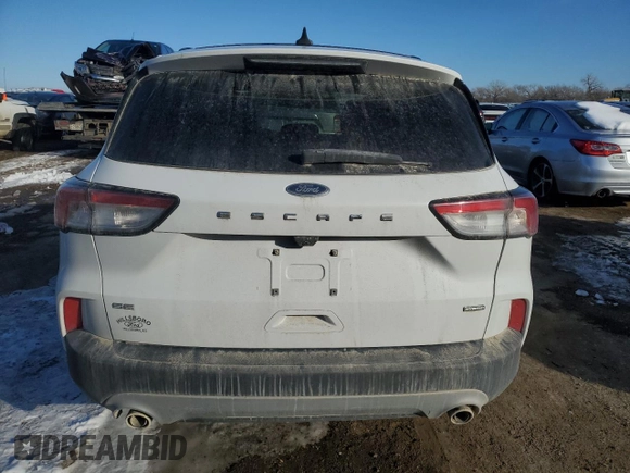 2020 Ford Escape SE Sport Hybrid with VIN 1FMCU0BZ0LUB31368, listed as a Copart auction lot 87431334 with 47,091 mi miles and Salvage Title. Bid and sale history available at carsss.com. Image 6.