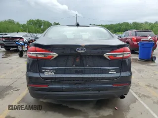 2020 Ford Fusion SE with VIN 3FA6P0HD9LR231017, listed as a Copart auction lot 55156965 with 56,161 mi miles and Salvage title. Bid and sale history available at DreamBid. Image 6.