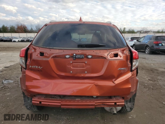 2020 Honda HR-V EX with VIN 3CZRU6H53LM724355, listed as a Copart auction lot 85762684 with 35,658 mi miles and Salvage Title. Bid and sale history available at carsss.com. Image 6.