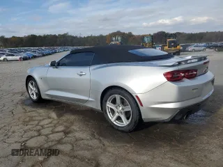 2019 Chevrolet Camaro 1LT with VIN 1G1FB3DX1K0132435, listed as a Copart auction lot 81133594 with 133,942 mi miles and Salvage Title. Bid and sale history available at carsss.com. Image 2.