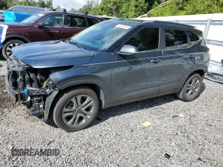2022 Kia Seltos S with VIN KNDEU2AA7N7320864, listed as a Copart auction lot 63782315 with 57,020 mi miles and Salvage title. Bid and sale history available at DreamBid. Image 1.