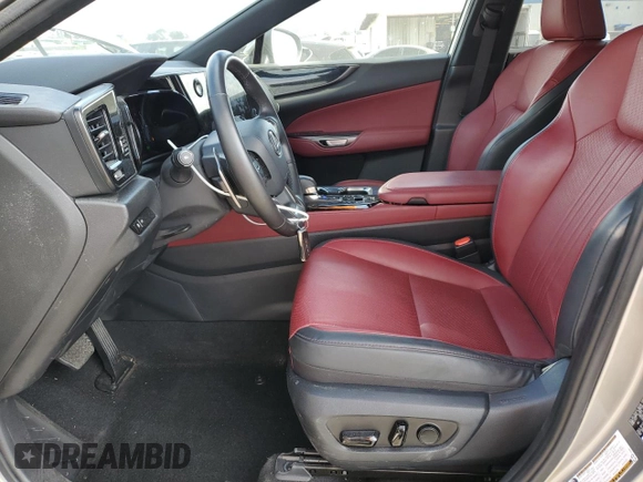 2024 Lexus NX 350h with VIN JTJAKCEZ6R5015994, listed as a Copart auction lot 43398635 with 19,798 mi miles and Salvage title. Bid and sale history available at DreamBid. Image 7.