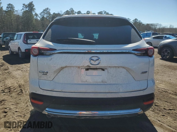 2018 Mazda CX-9 Signature with VIN JM3TCBEYXJ0204134, listed as a Copart auction lot 46318685 with Not provided miles and Salvage title. Bid and sale history available at DreamBid. Image 6.