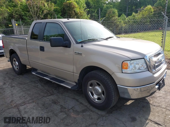 2008 Ford F-150 XL with VIN 1FTPX12V68FB82076, listed as a IAAI auction lot 42106845 with 169,406 mi miles and . Bid and sale history available at DreamBid. Image 1.