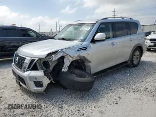 2017 Nissan Armada SV with VIN JN8AY2ND8H9008332, listed as a Copart auction lot 52543334 with Not Provided miles. Bid and sale history available at carsss.com. Image 1.