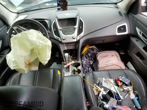 2012 GMC Terrain SLT-1 with VIN 2GKFLUE58C6350652, listed as a Copart auction lot 58159945 with Not provided miles and Salvage title. Bid and sale history available at DreamBid. Image 8.