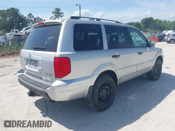 2003 Honda Pilot EX with VIN 2HKYF18653H508827, listed as a IAAI auction lot 42010185 with 236,436 mi miles and . Bid and sale history available at DreamBid. Image 4.